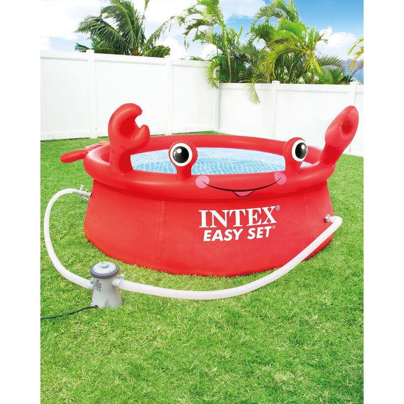 Intex - Easy Set Happy Crab Red Inflatable Pool 183x51 cm - 26100EH - Image 4